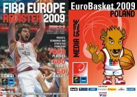 Média guide EuroBasket Men 2009 + FIBA Europe Register 2009
